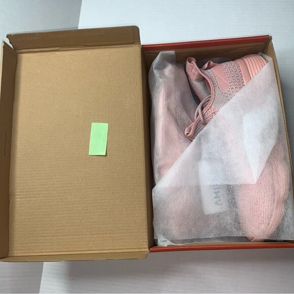 HUHV Flow 360 Ultra Cloud Runner‎ Shoes. Hibiscus (Pink) Grey. Women 13 Men 10 - Picture 11 of 15